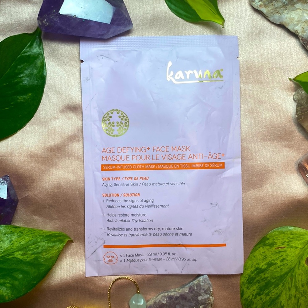 7/$33 Karuna Age Defying+ Face Mask